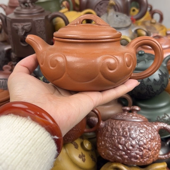 茶壶紫砂盖子不平