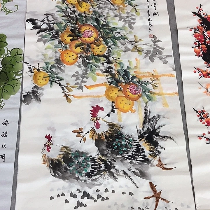 小周画廊的直播间