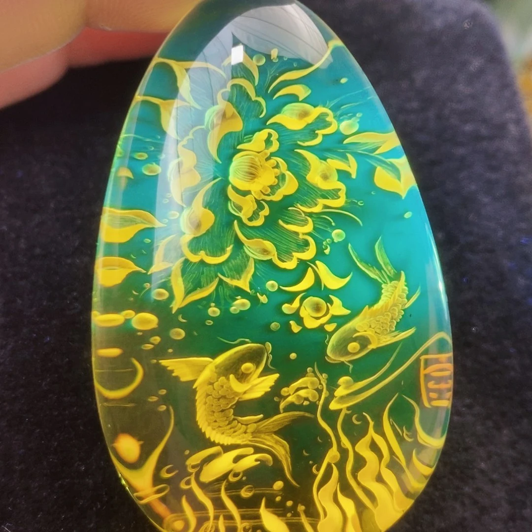 【闪购商品】金珀吊坠(不含链)未镶嵌