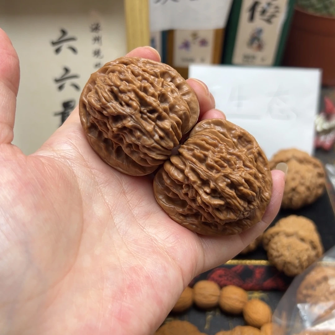 文玩核桃把件43四座楼精品