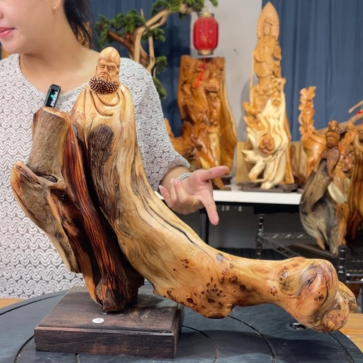 柏木（崖柏）随型摆件