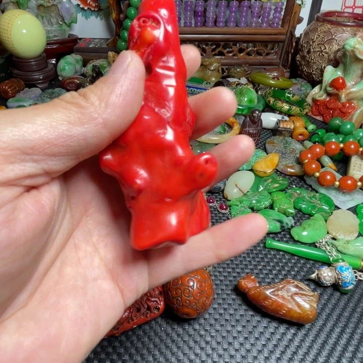 滴血莲花菩提把件