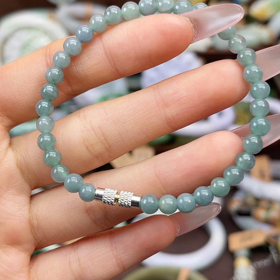 翡翠未镶嵌手链手链