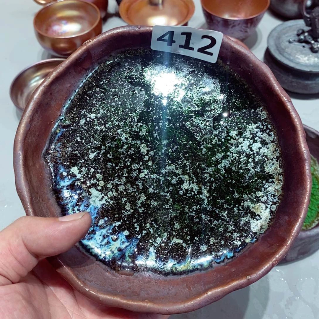 柴烧茶具陶瓷杯子