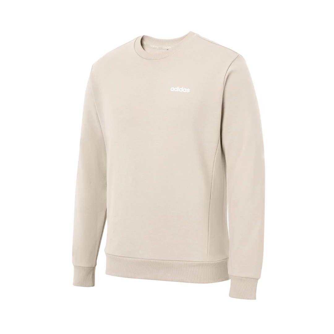 阿迪达斯男运动套头衫秋冬春户外休闲时尚宽松保暖圆领男子男加绒