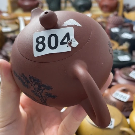 口沿瑕疵紫砂微瑕200