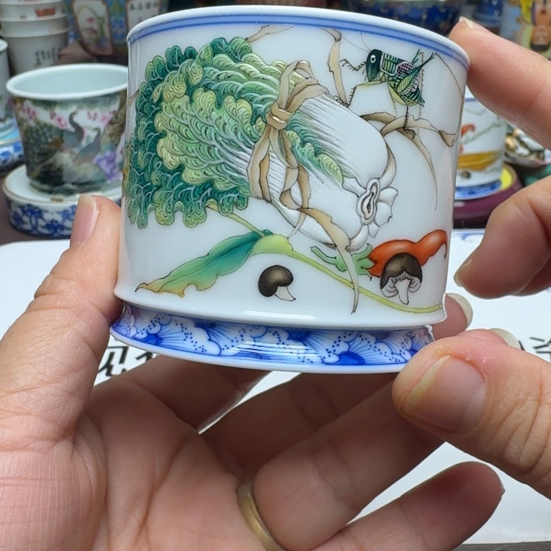 景德镇手工手绘展示