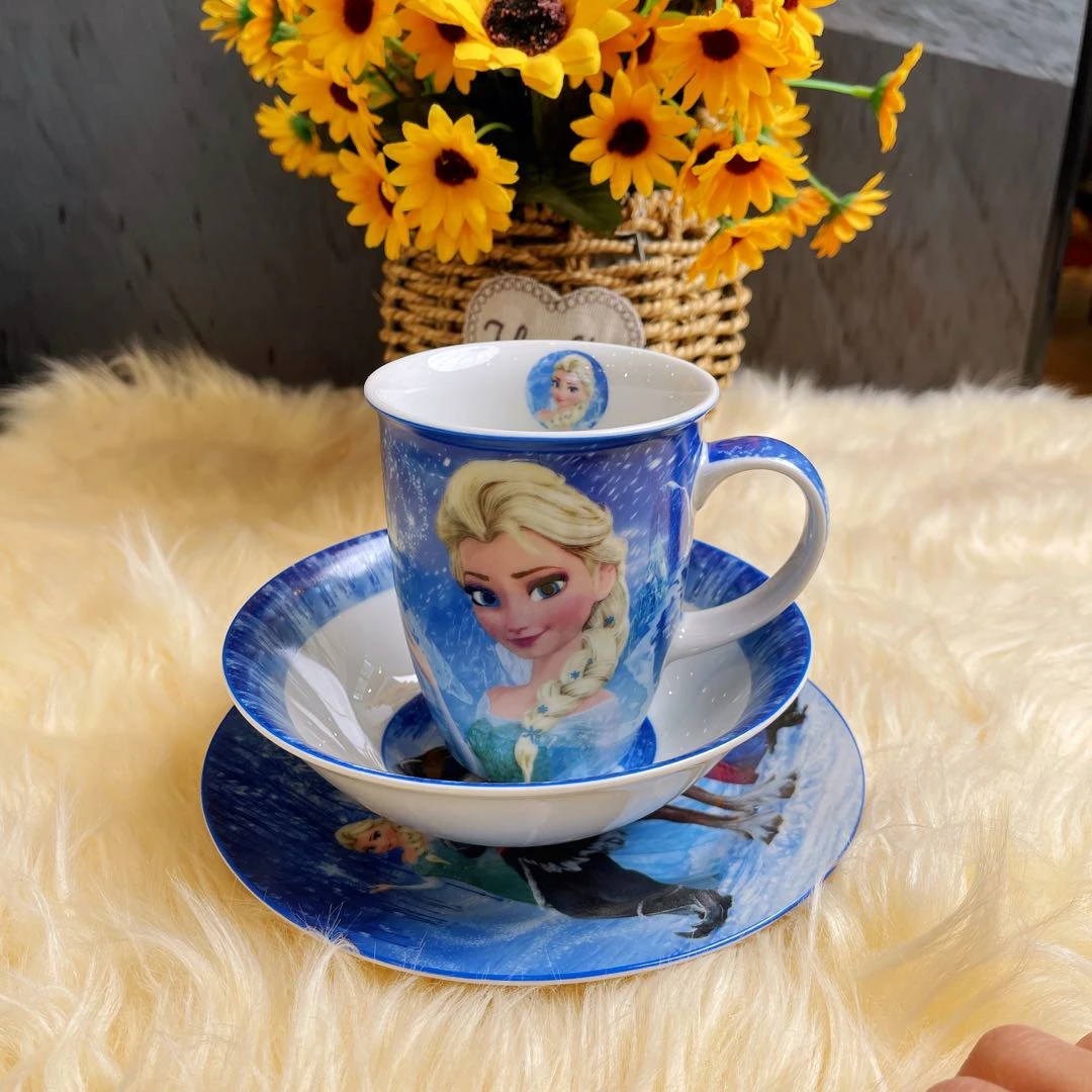 阿勒玛  新疆包邮【儿童餐具】 三件套带礼盒