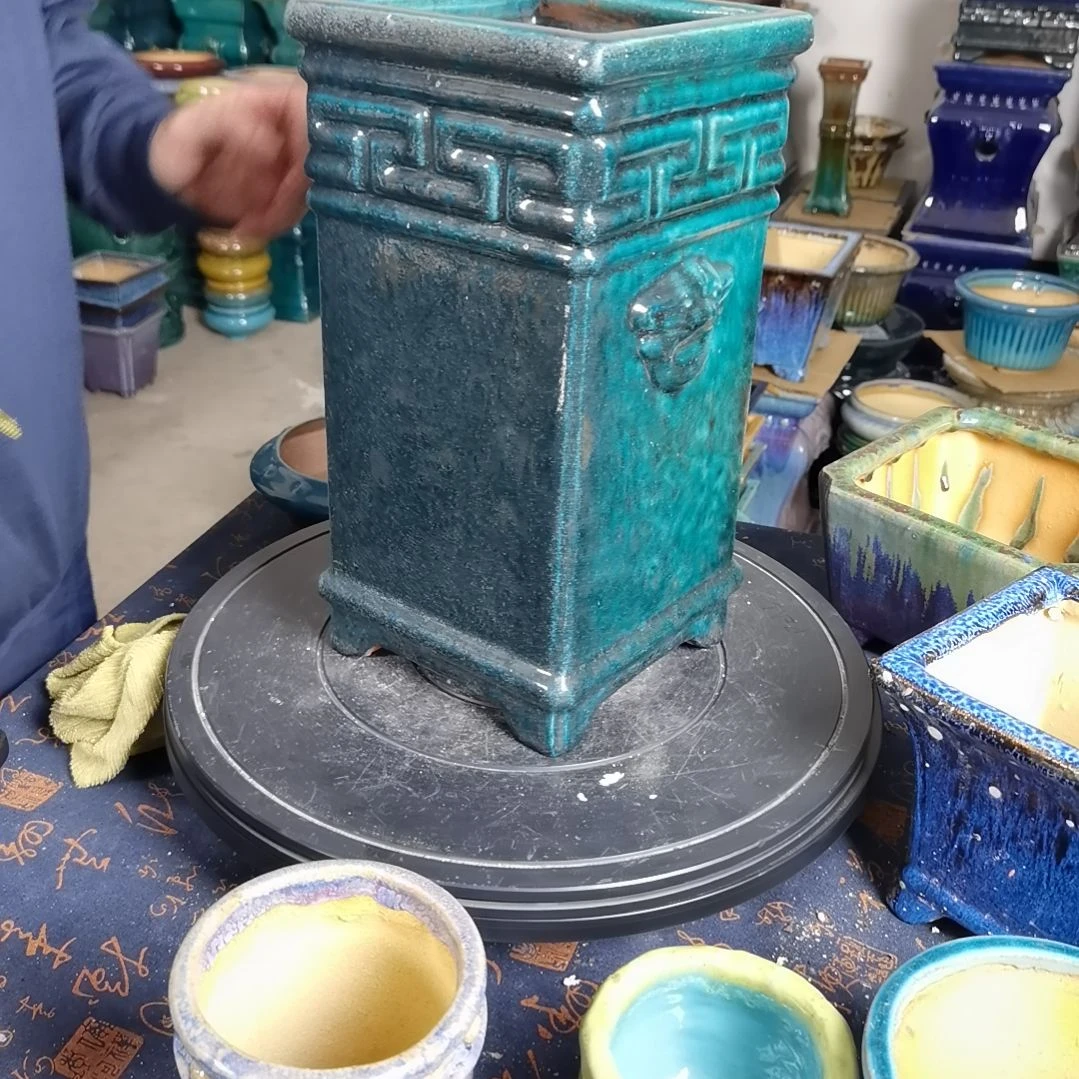 内口14深32石湾花盆默认微瑕