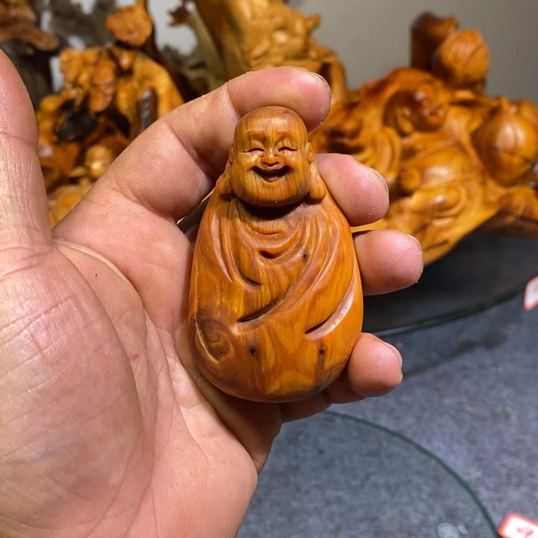 柏木（崖柏）木雕工艺品摆件家居装饰手把件