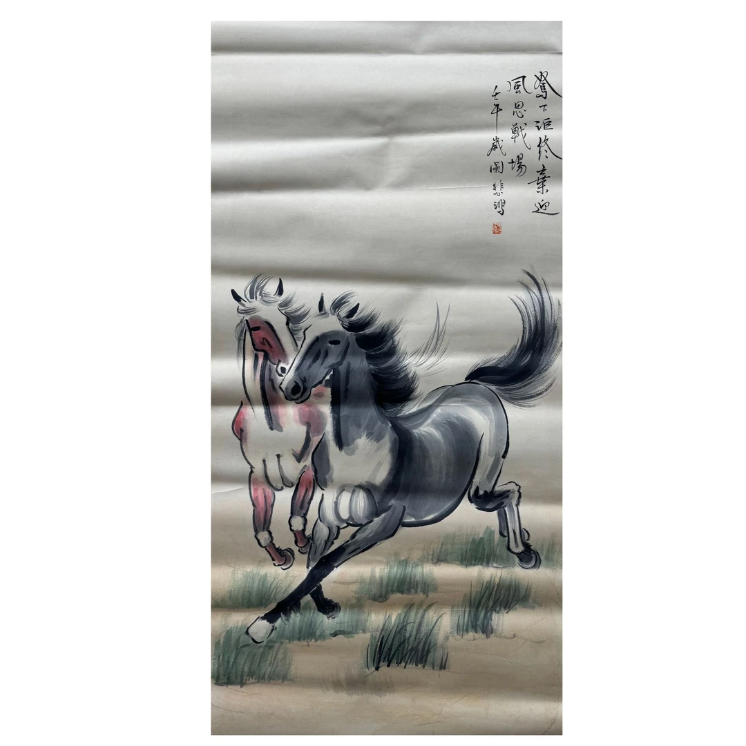 《马》镜心 66X134-NJ2-146