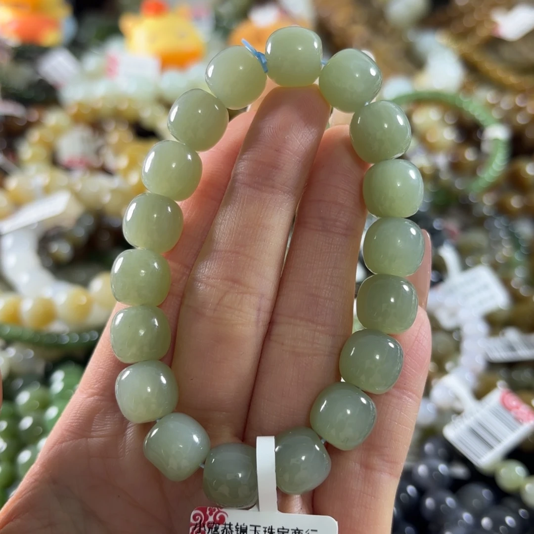 和田玉未镶嵌手串206