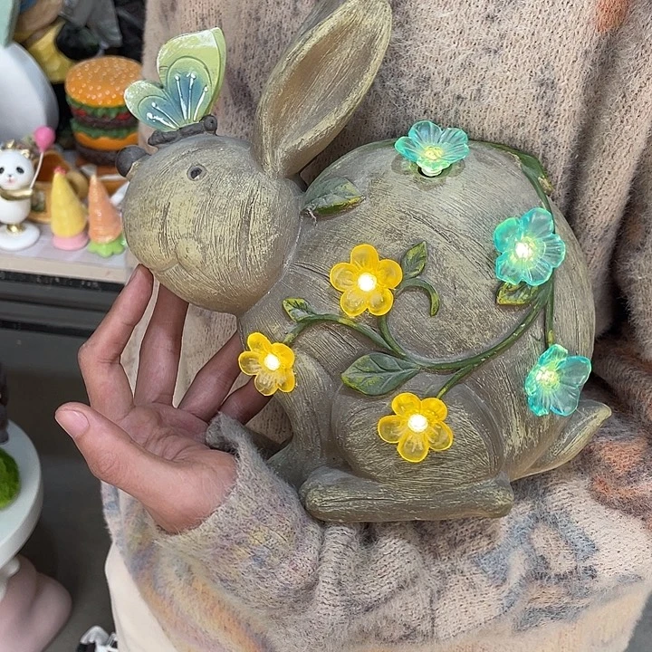 树脂样品样品样品花朵兔子