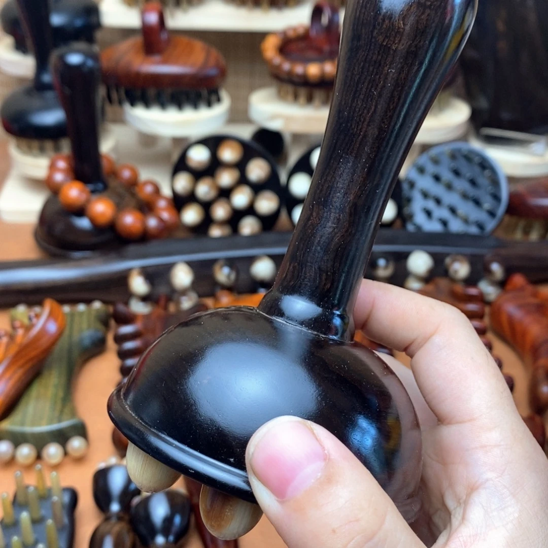 紫光檀木牛家大铃铛