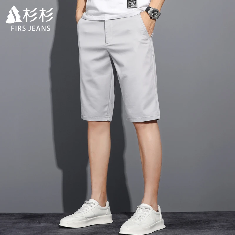 FIRS JEANS杉杉男士五分裤男款爆款2025新款中裤夏季薄款短裤子男