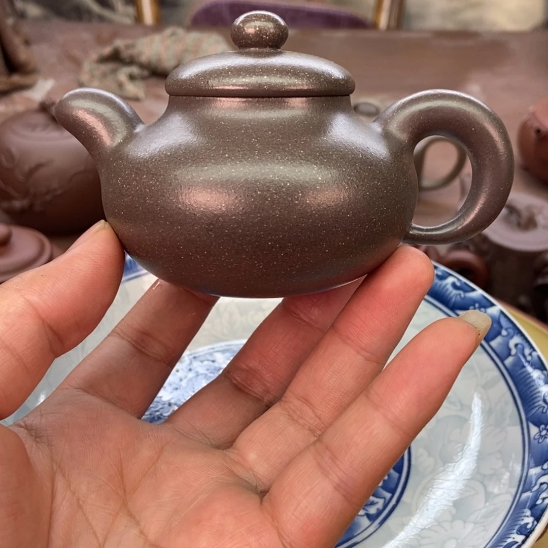 茶壶紫砂全手150 容量宜兴紫砂壶