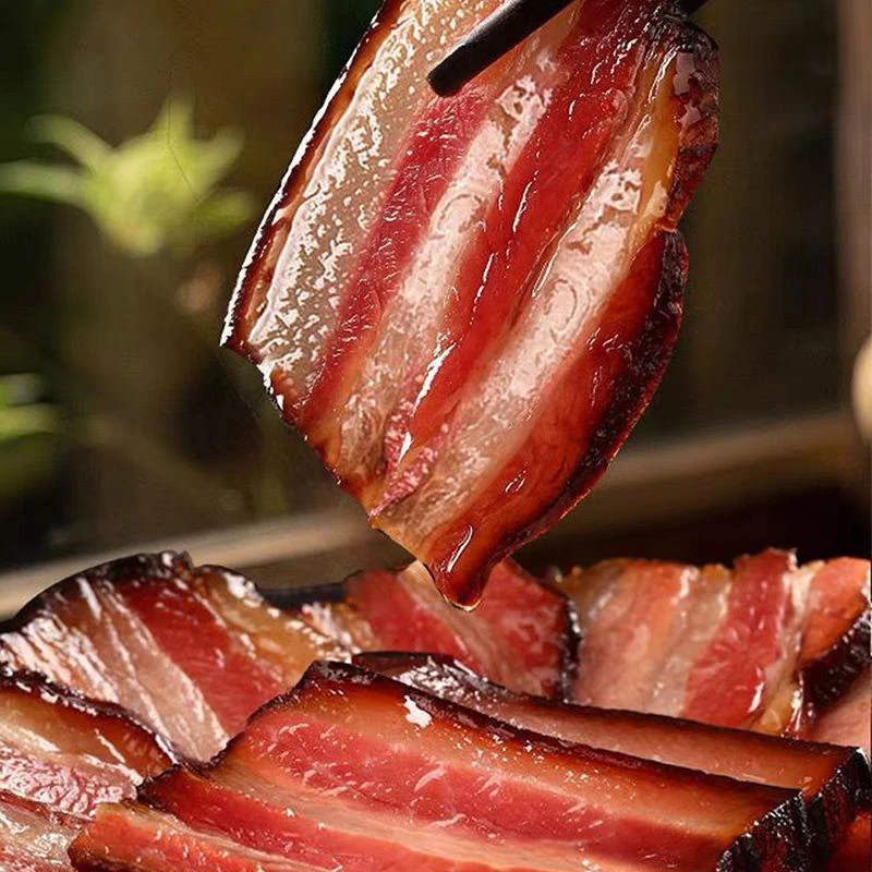 【买两斤送三斤发五斤】正宗湖南烟熏腊肉柴火烟熏农家鲜土猪肉