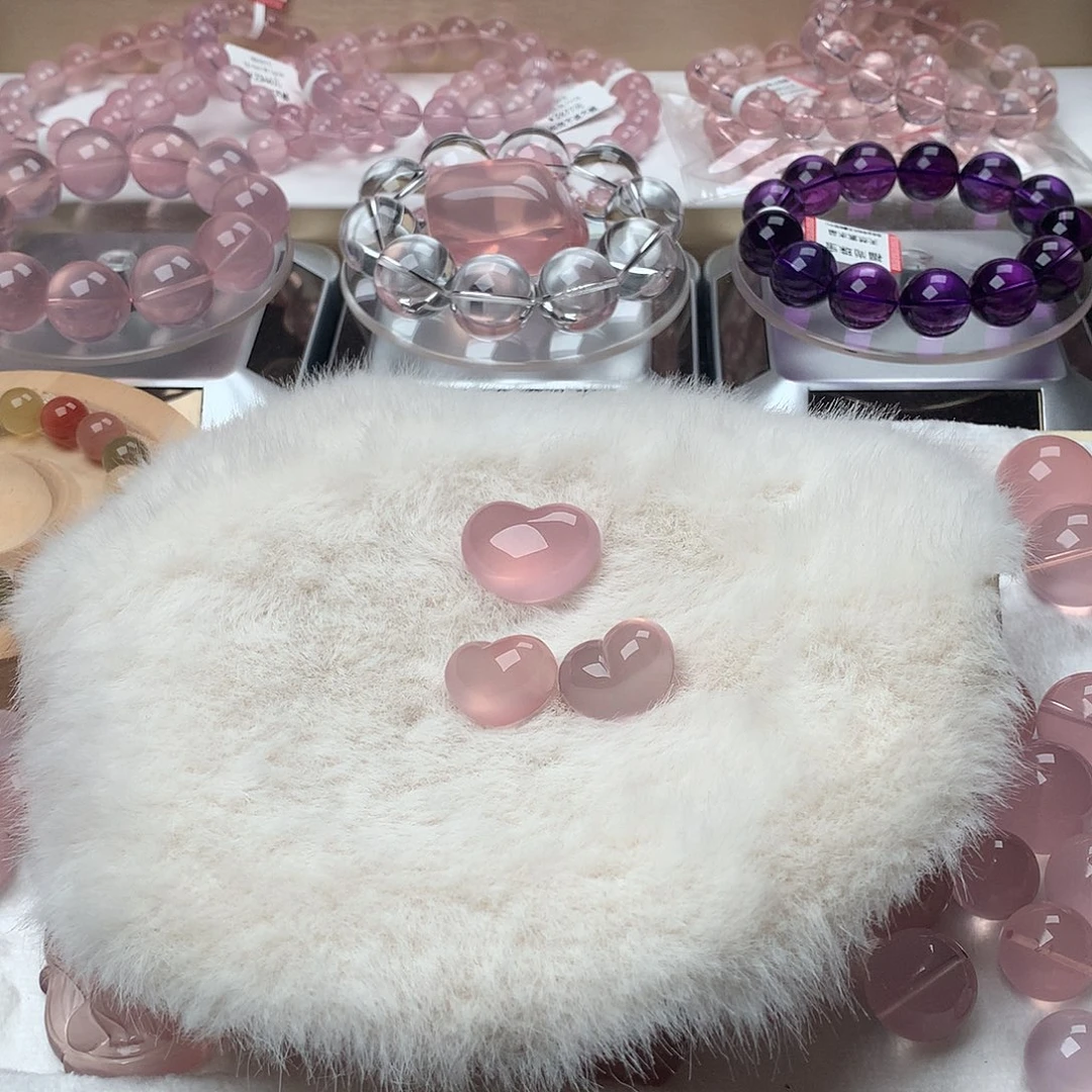 简***，手串水晶未镶嵌海蓝宝