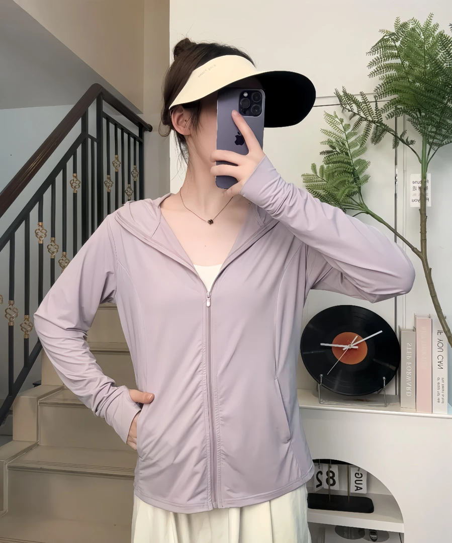 【升级款锦纶原纱版】宽松版防晒服外套女款防紫外线户外夏季防晒衣
