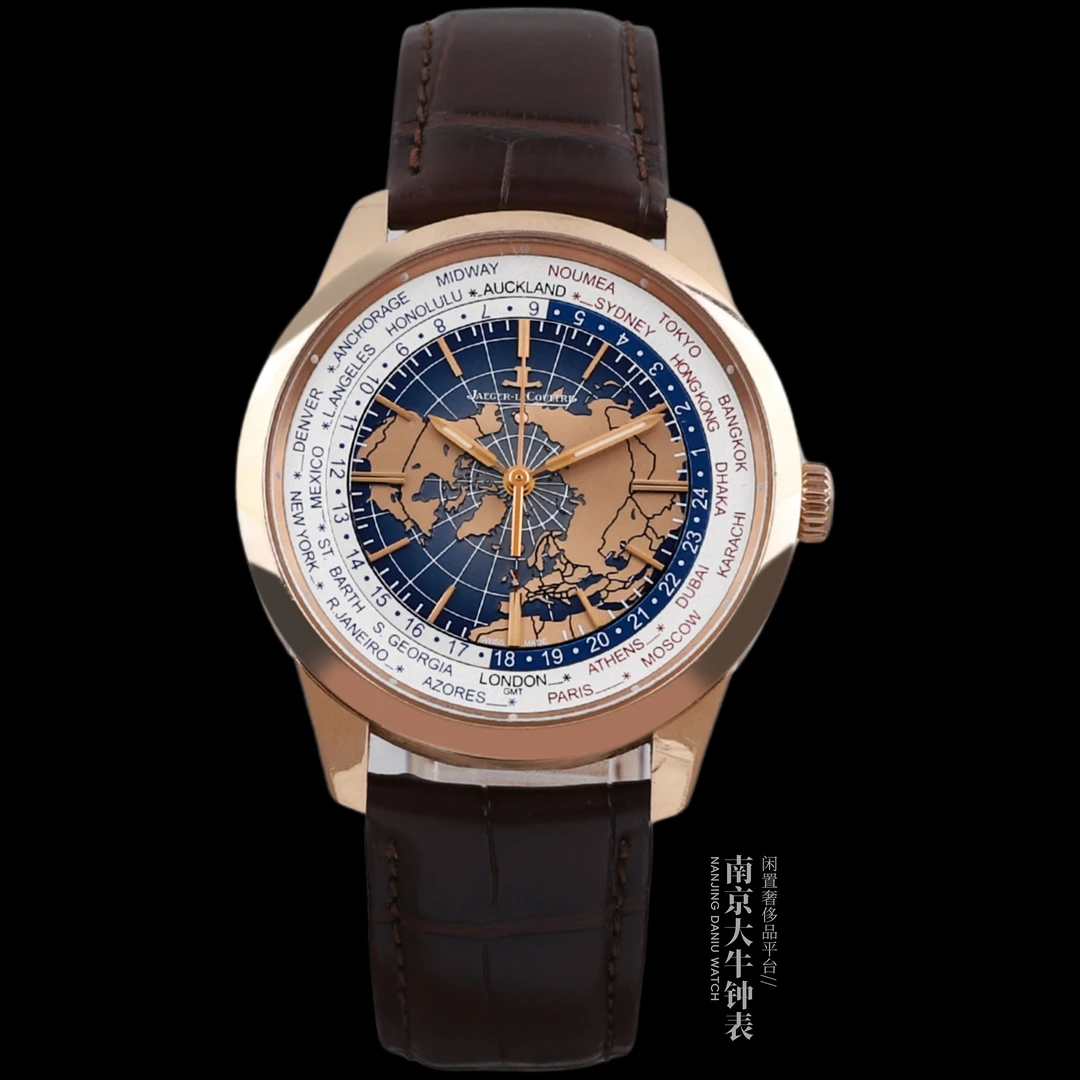 99新 Jaeger-LeCoultre/积家 大牛/全套/8102520天文台/41.6盘/