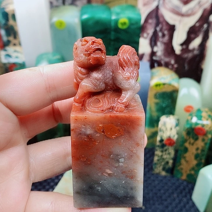 青田石印石老挝石头