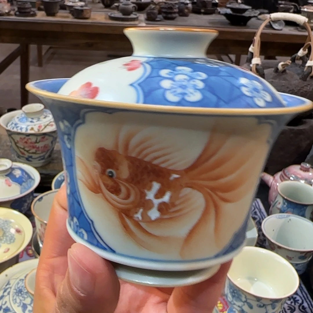 瓷片景德镇手作器皿同款发货