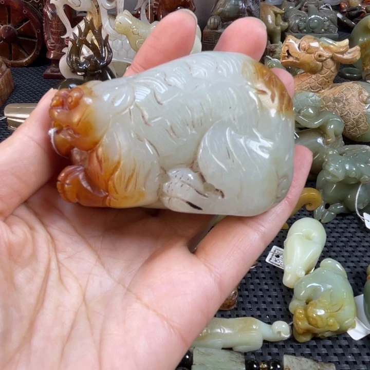 和田玉挂件未镶嵌K*N