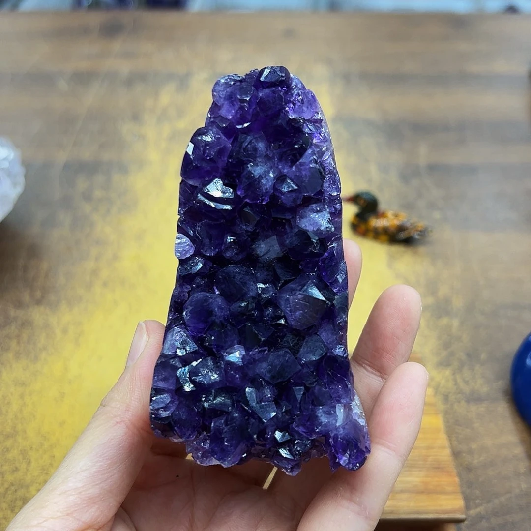 紫晶摆件未镶嵌晶体