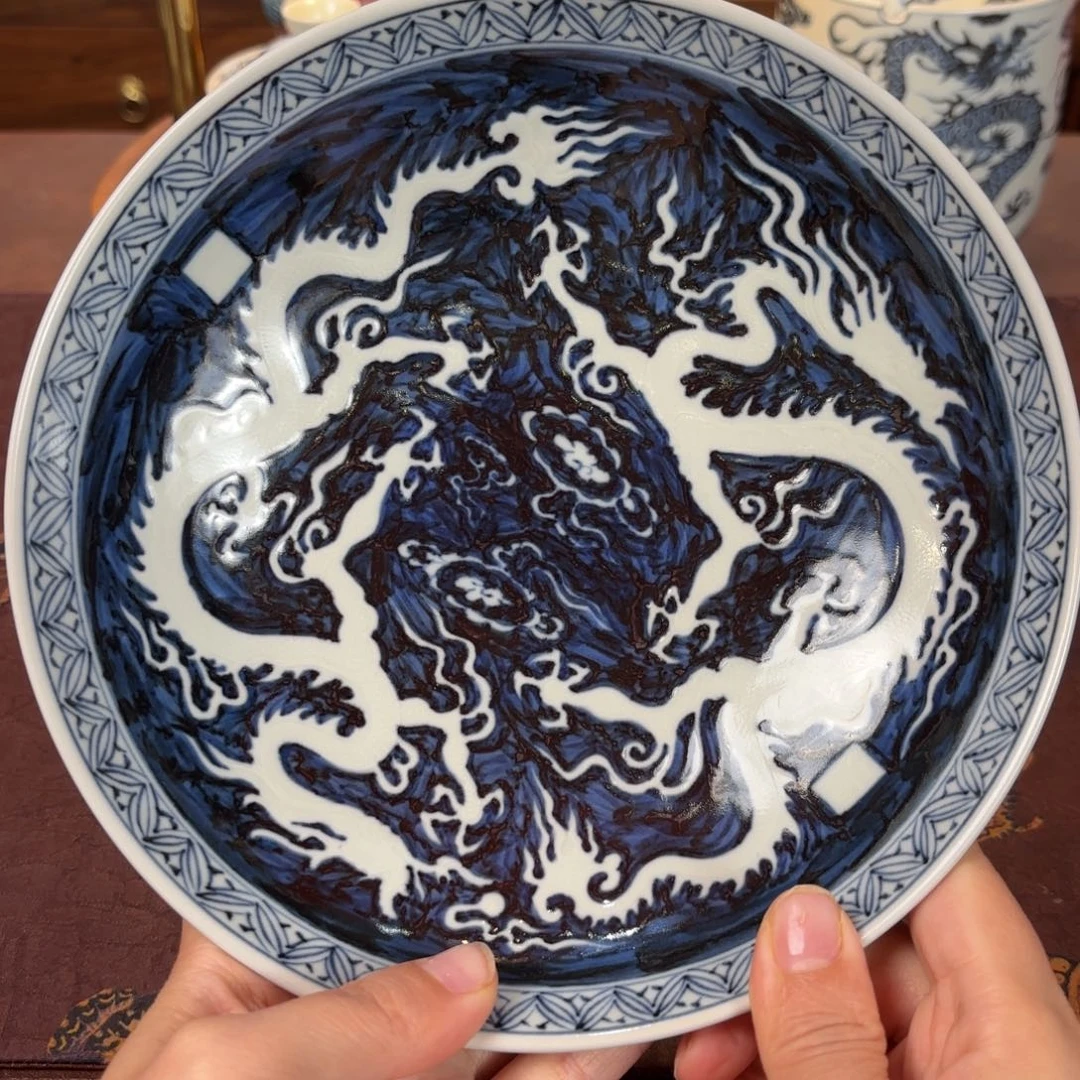 内膜印铠甲龙果盘博陵造物