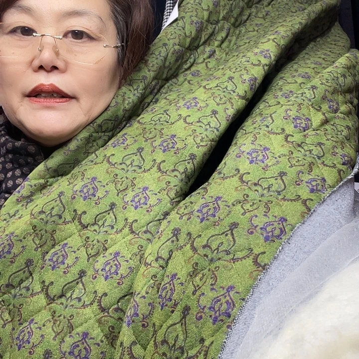 絮片绿（513）号2米面料