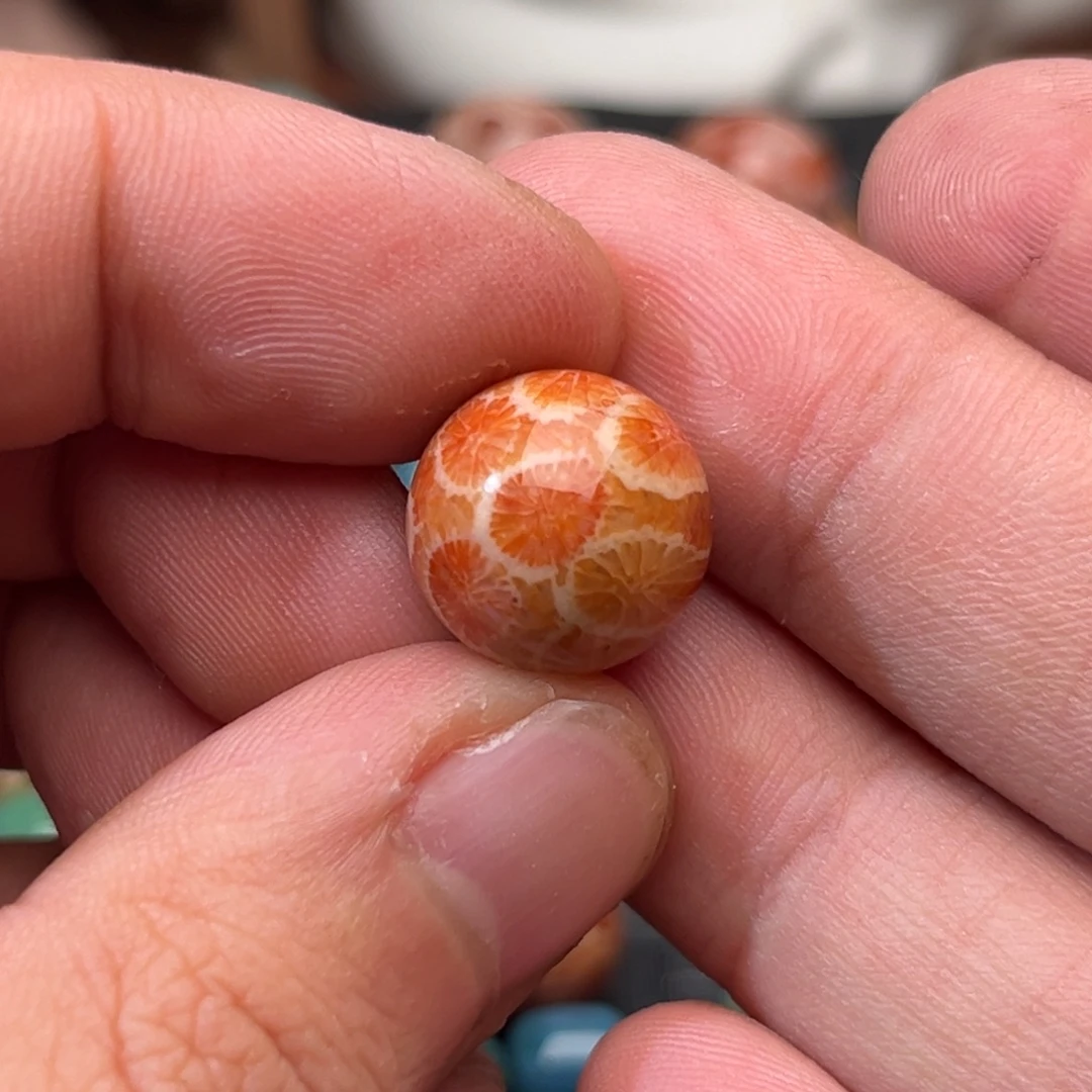 玛瑙/玉髓未镶嵌珠子硅化玉