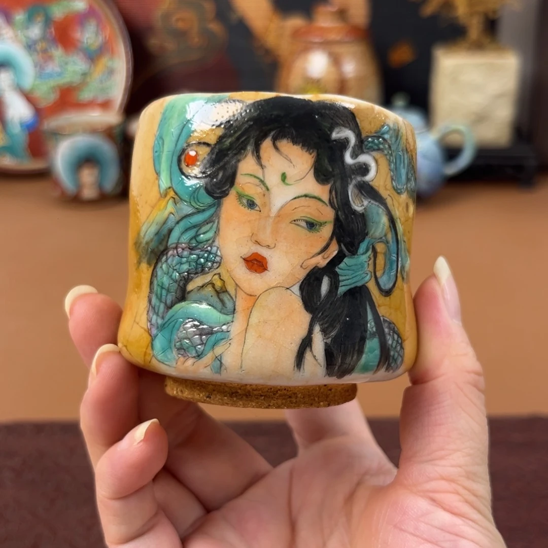 新品推荐小青手捏杯