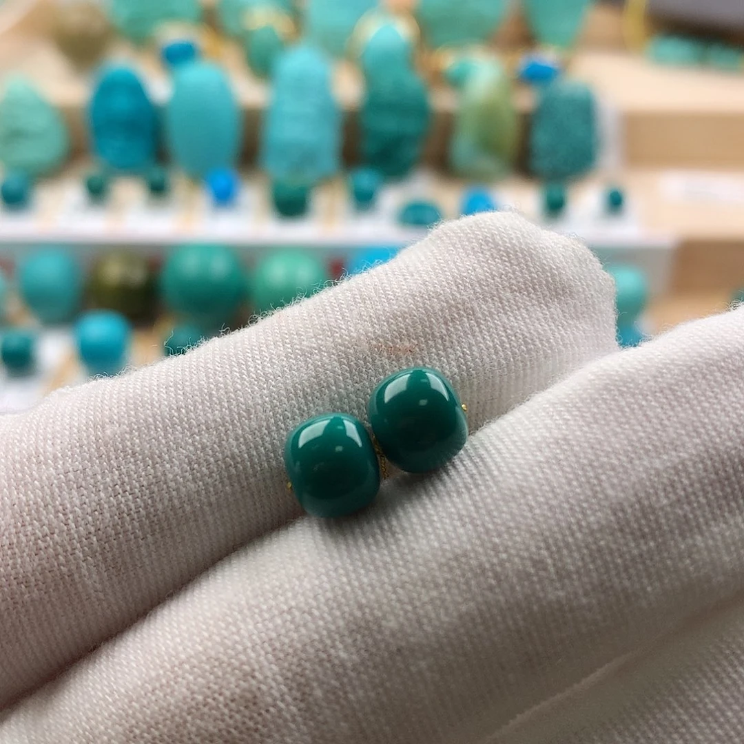 绿松石未镶嵌配饰7.7