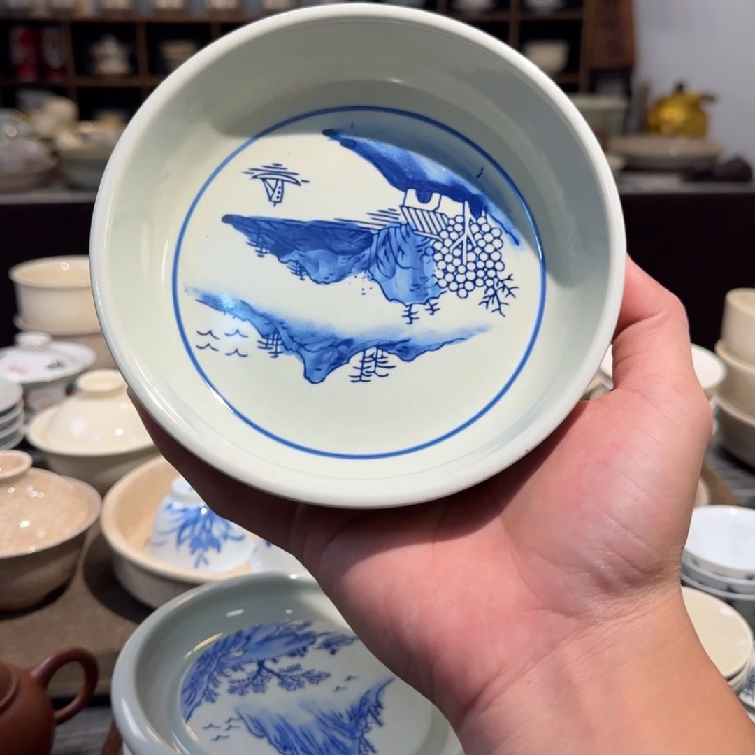 壹***两青花壶承福利价茶具