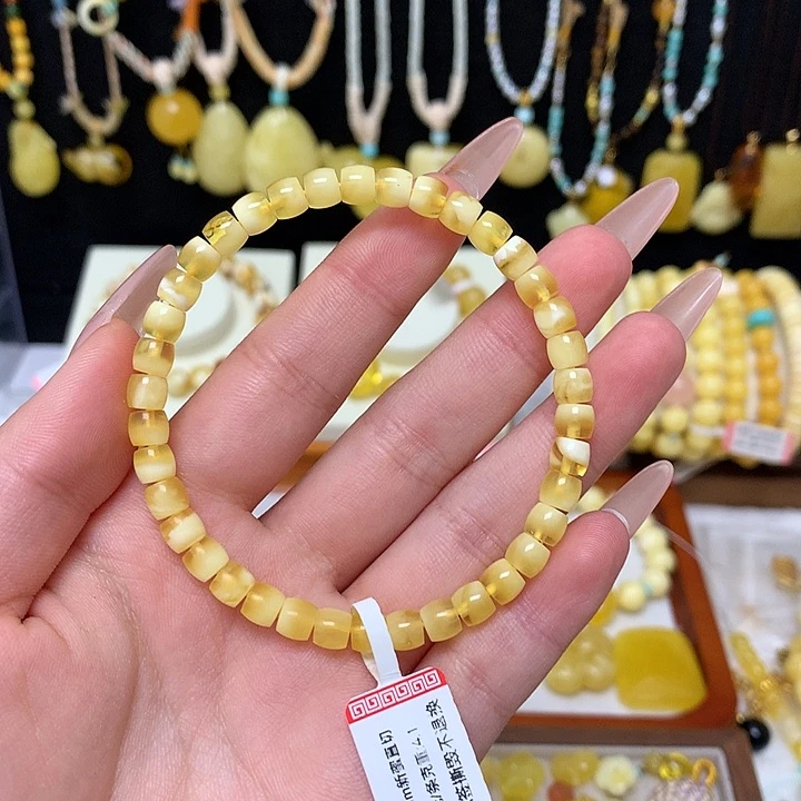 手链蜜蜡未镶嵌蜜蜡手串