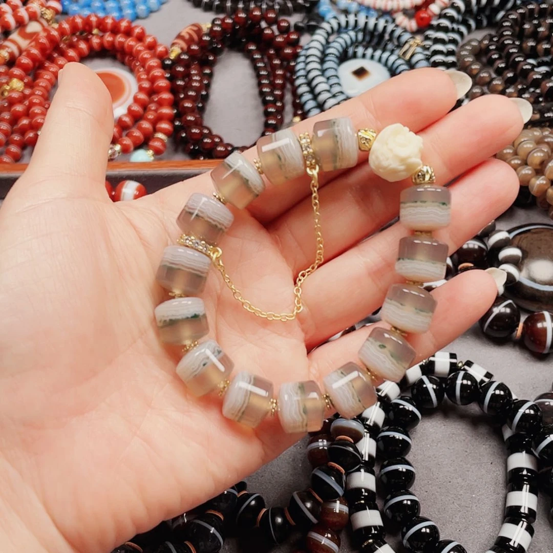 【闪购商品】合金玛瑙/玉髓珠宝半成品