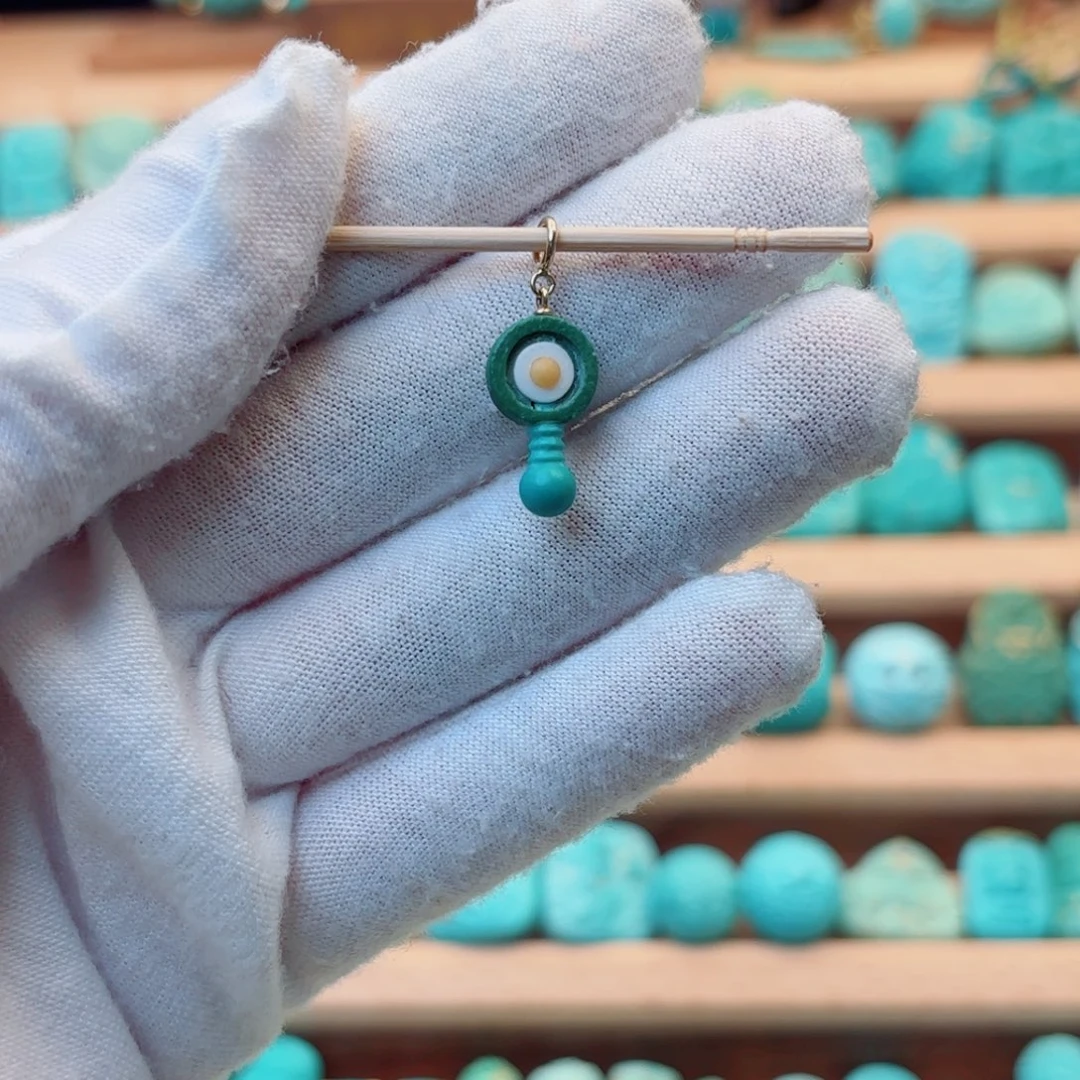 绿松石未镶嵌配饰