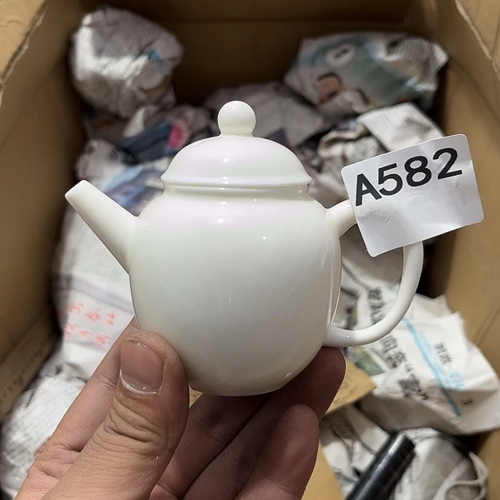 瓷片茶摆件工艺品摆件666
