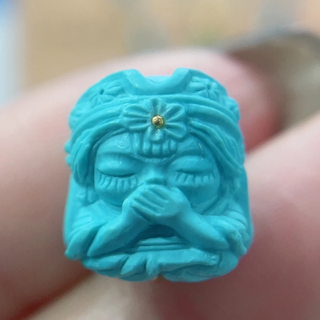 绿松石未镶嵌珠宝奇石