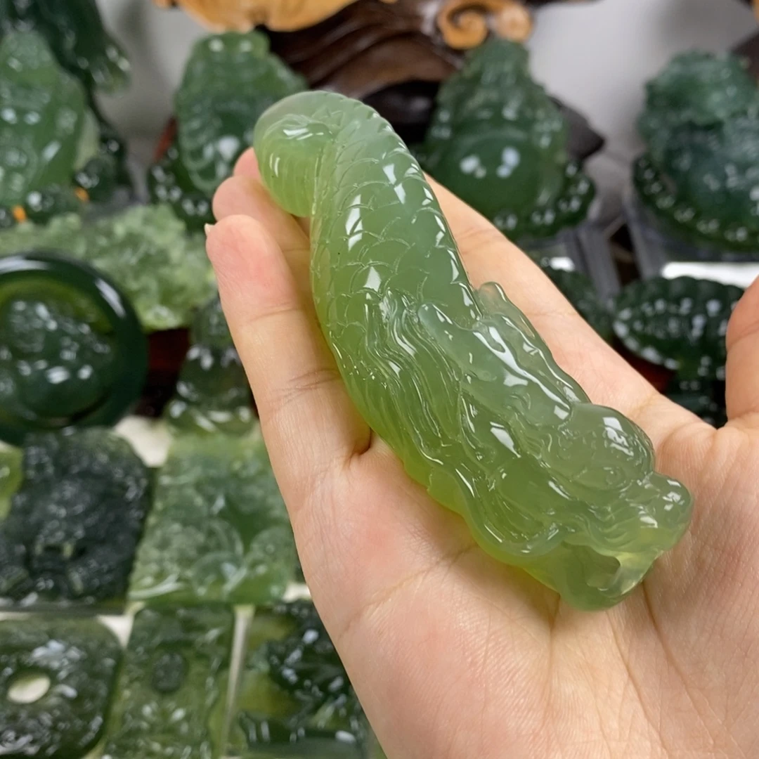 砚***白岫玉未镶嵌手把件手把件