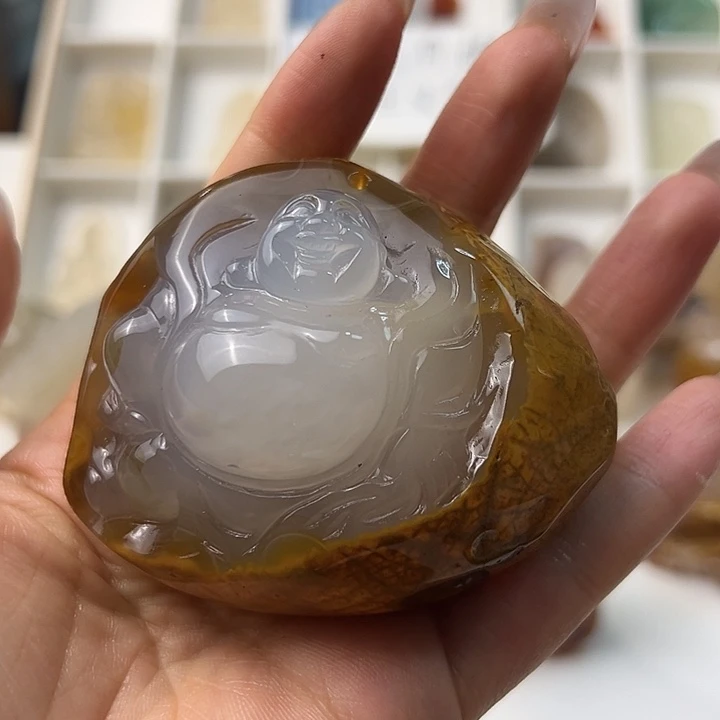 玛瑙/玉髓颈饰合金