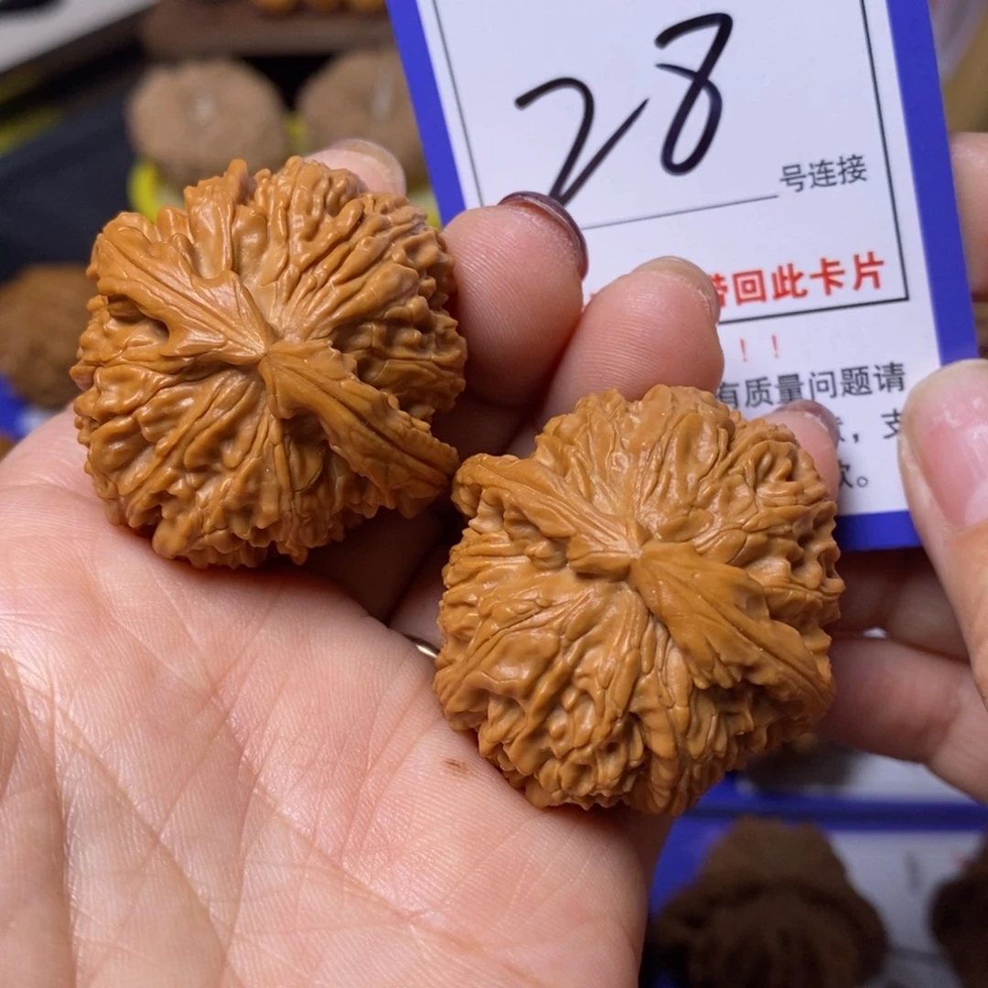 把件文玩核桃38白狮子28