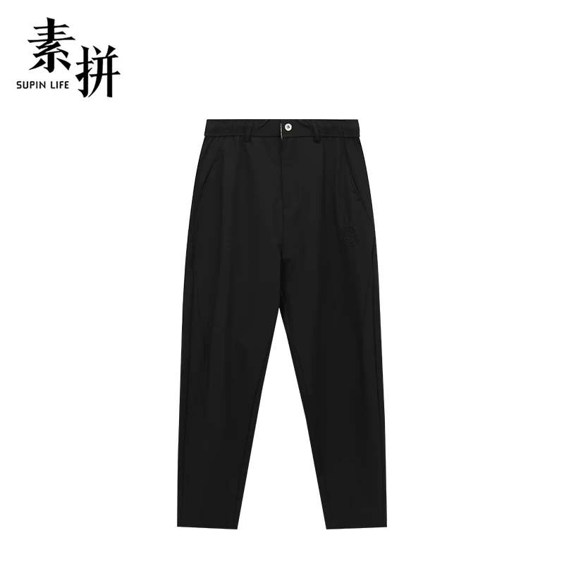 素拼休闲裤SPBXK423113AM