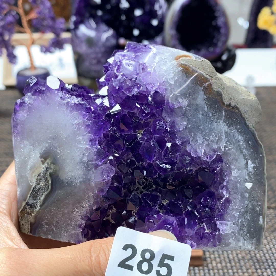 紫晶大型摆件（非配饰）未镶嵌