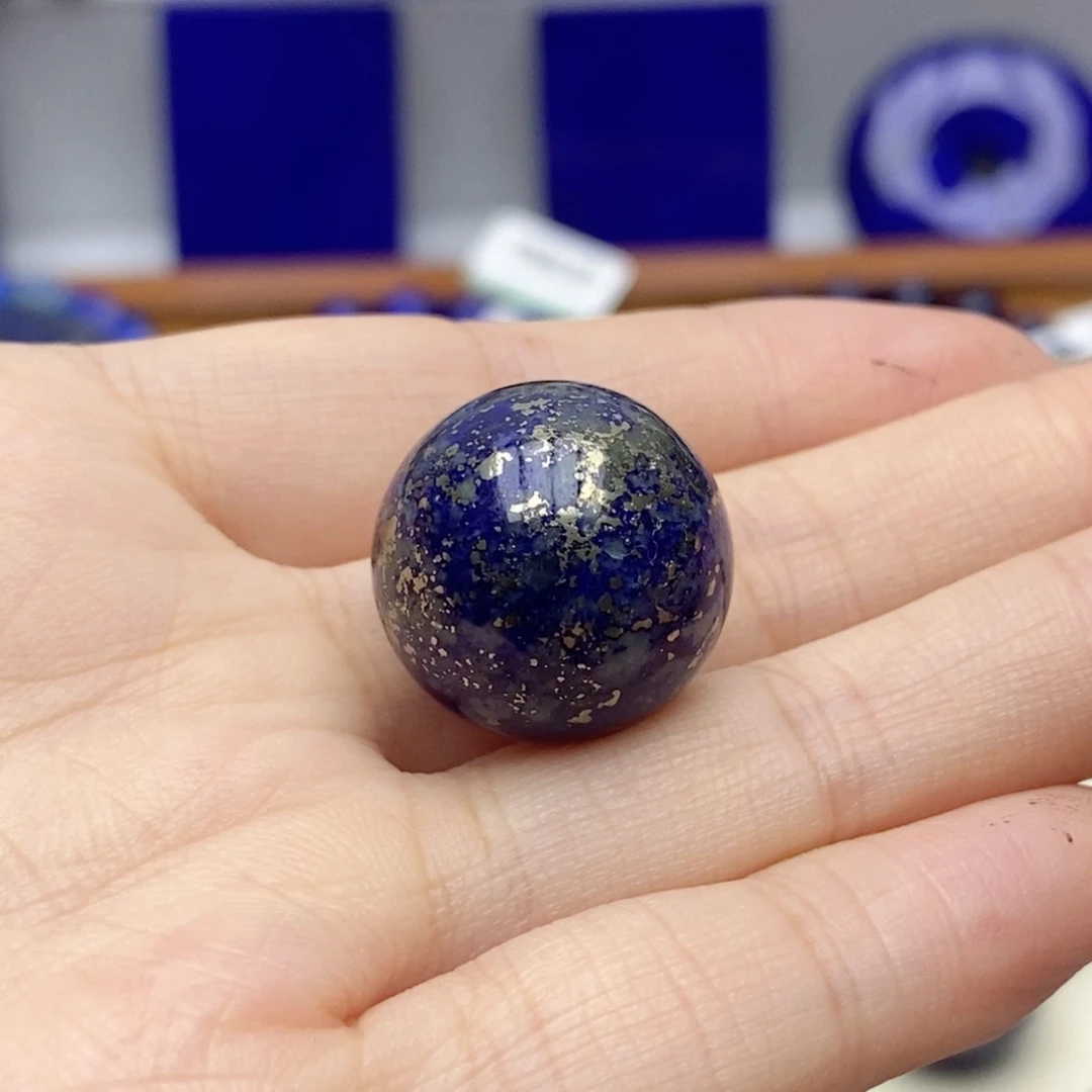 青金石未镶嵌颈饰18.9mm