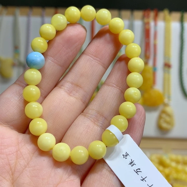 手链蜜蜡未镶嵌7.3mm