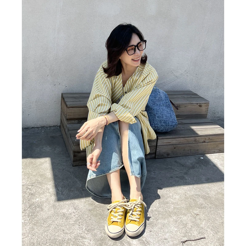 吕小布 | 高丝光牛反绒夏季多巴胺透气复古不规则硫化平底鞋0526