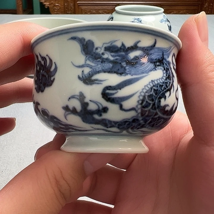 明续幽蓝，龙纹炉式