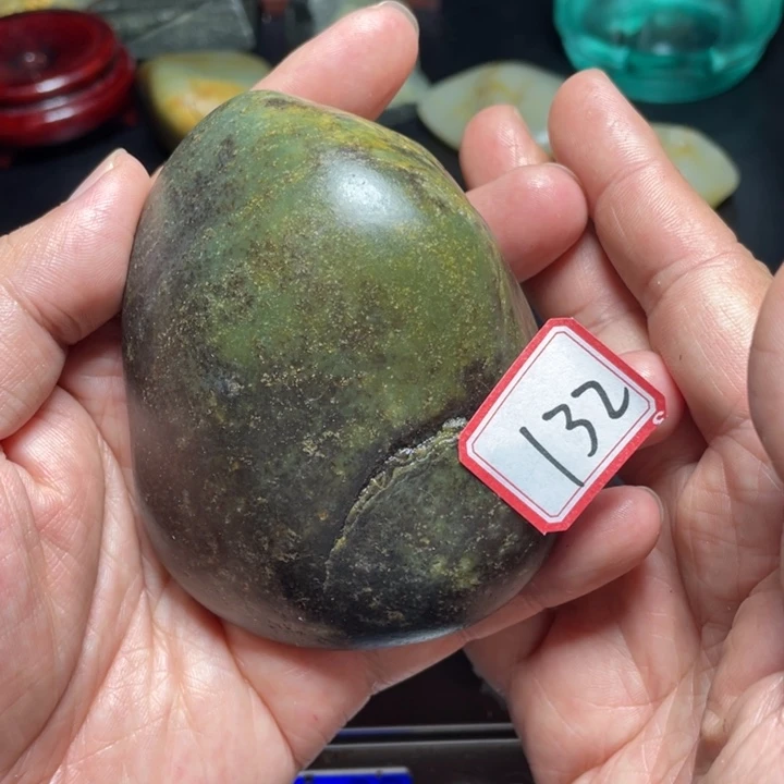 和田玉未镶嵌颈饰132