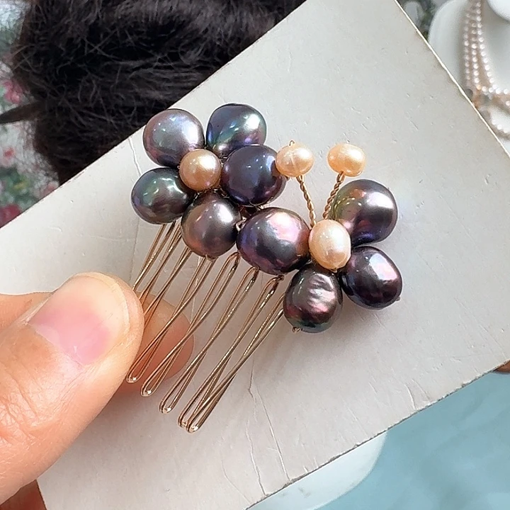 淡水珍珠未镶嵌发饰